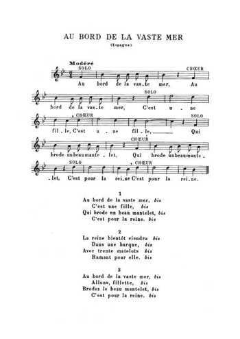 Au bord de la vaste mer